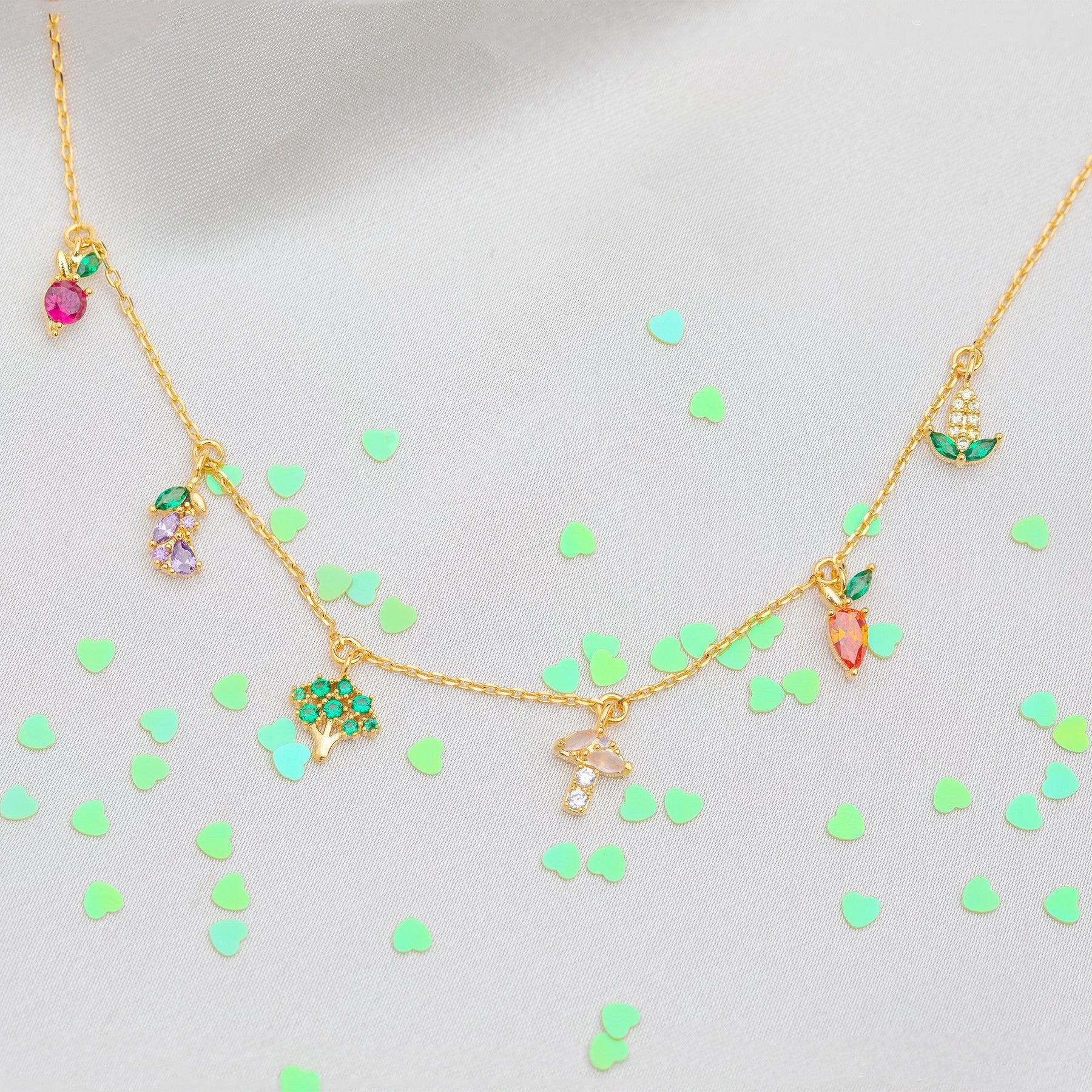 Wholesale Vegetable Copper Necklace